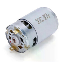 DC 21V minimotor 14 tänder 28000 varv/min 82 mm kugghjul elektrisk sågmotor för RS550 minikedjesåg fram-