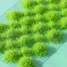 (1Setaspic7)39/50PCS/Set Realistic Flower Grass Tufts Simulation Model Sand Scene DIY Material Miniature