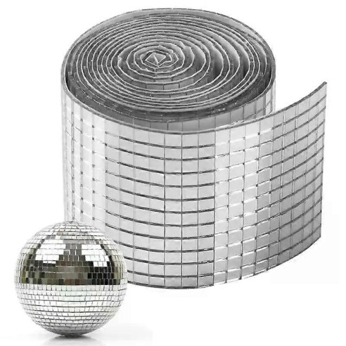 Αυτοκόλλητα Disco Ακρυλικά Χειροτεχνίας Πλακάκια Disco Μωσ