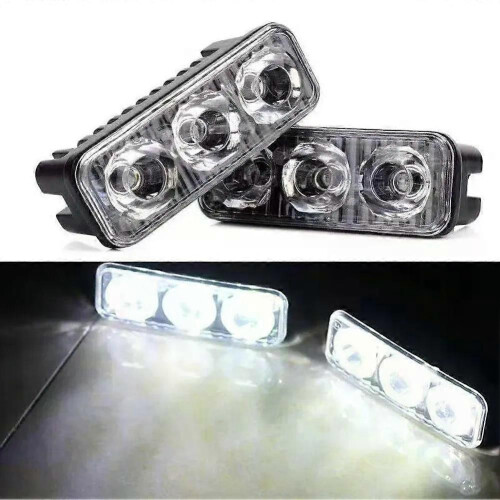 Φως ημέρας αυτοκινήτου 3 LED, αδιάβροχο, φως εργασίας αυτ