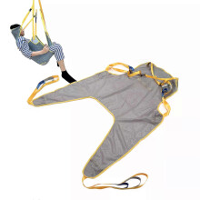 Patient Sling Easy Installation Soft Mesh Breathable Patient Transfer Sling for Home Hospital Patient