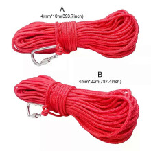 4mm Diameter Fishing Braided Line Heavy Rope Multi-functional Outdoor Strap Safety Lock Anti-skid Clothesline