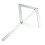 Protractor Square Protractor Silver 171cm Gauge Measurements Multi-Angle Artifact Ceiling Corner Angle 2