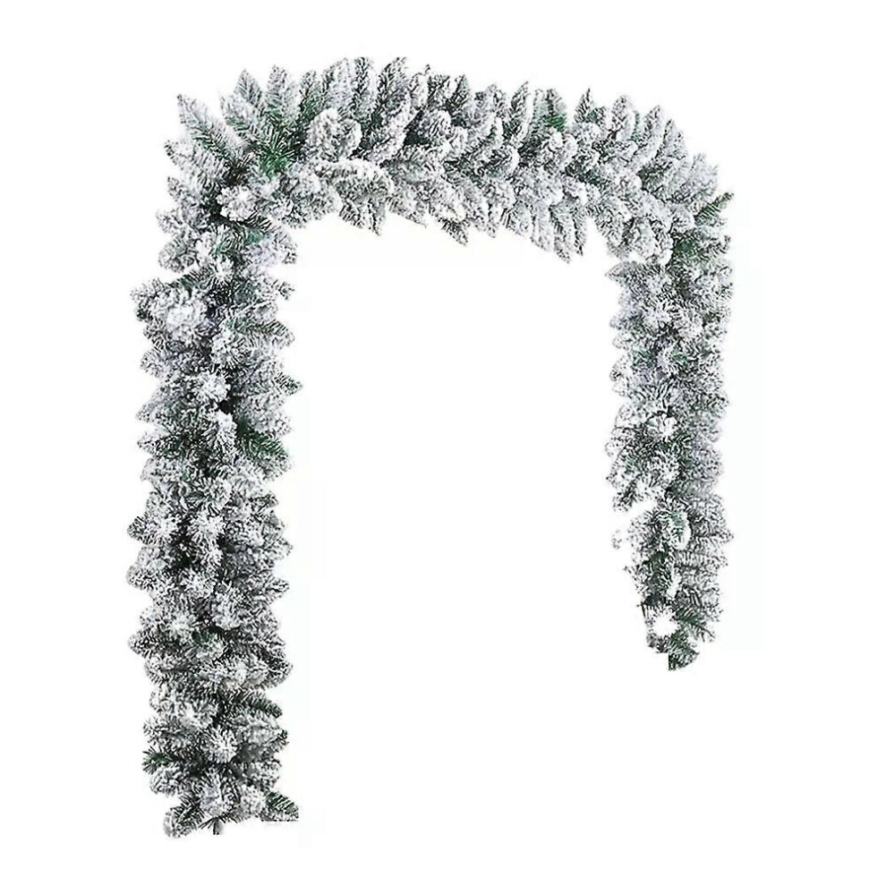 27 m de rotin de cèdre blanc tombant pour sapin de Noël, cheminée, escalier, porte, jardin, cour, décoration