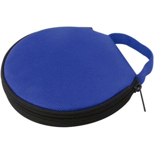 (As show, One size) Amaric Compatible Cd Case Dvd Storage Cd Wallet Cd Holder Separate Folder 20 Capacity, Blue