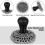 Cast Iron Cleaner Chainmail Scrubber with Pan Scraper, Cast Iron Scrubber Brush, 316 Chainmail Scrubber 2