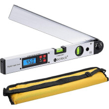 (As show, One size) 0~225 Digital Goniometer 400mm LCD Backlight Protractor