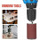 (As show, One size) Sanding Tool Kit 20pcs Sanding Drum Sander with Drill Press Case 2