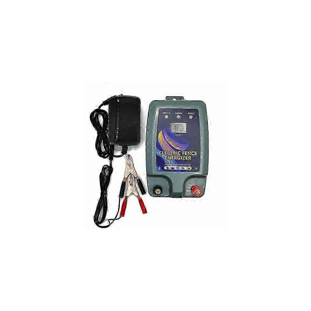 (As Show, One Size) High-Power Electric Fence Energizer For Poultry Farms 4633396570299