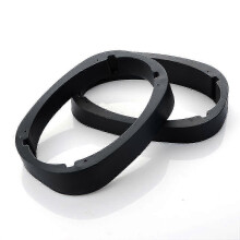 (As show, One size) 1pair 6x9 Inch Car Speaker Beveled Spacer Adapter Refit Audio Horn Mat Universal