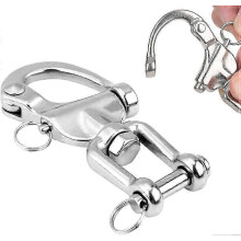(As show, One size) 360 Stainless Steel Swivel - 650kg Capacity for Hanging Chairs Punch Bags and More