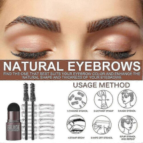 (Medium Brown Set) Eelhoe New Non-marking Lasting 1