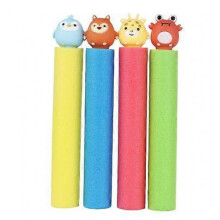 (B) 4pcs Foam Water Pistols for Kids, Foam Water Gun Water Squirter Gun 35ft Water Squirters for Kids Water Blaster Soaker Gun