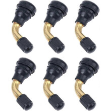 (As show, One size) Tubeless Tire Valve Stem Tire Valve Extension Adapter Stem Adapter Tire Valve Stem Extension Wheel Rim Tire Air Valve Stem for Electric Bike Motorcycl