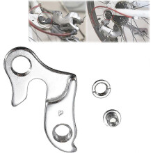 (As show, One size) Mountain Bike Rear Derailleur Hanger Bicycle Frame Gear Tail Hook, Replacement Alloy Rear Derailleur Hanger Transmission Tail Hook For Cycle Mtb Road