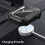 (As show, One size) [2 Pack]45mm Case With Screen Protector, Hard Pc Protective Cover Tempered Glass Protector Accessories(black+clear) 4