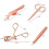 (As show, One size) 4-piece Eyelash Tool False Eyelash Applicator Eyelash Tool False Eyelash Scissors 2