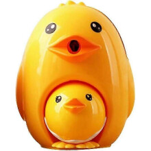 (As show, One size) Lovely creative cartoon pencil sharpener mother and baby chicken