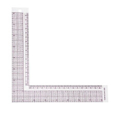 (As show, One size) Sewing Measuring Ruler - L Square Quilting Ruler French Curve (5808)