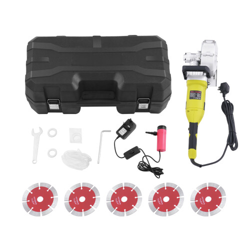 4000W Five-Blade Slotting Machine,Concrete Saw,Wall Chaser Machine 2