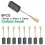 8 τεμάχια βούρτσες άνθρακα κινητήρα 15mm X 8mm X 5mm βούρτσες άν 1