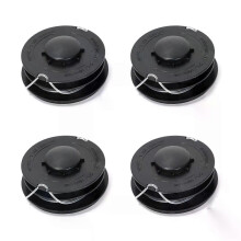 Carrete de repuesto de hilo para recortadora de 4 piezas compatible con los modelos Einhell GE-CT 3405685