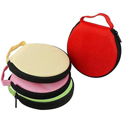 (As show, One size) Cd Case Dvd Storage Cd Wallet Cd Holder Dividers Folder 20 Capacity 1