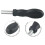 1pc Screwdriver Handle Soft Grip Rubber Hexagonal Screwdriver Bits Extension Handle Tool 126mm Screwdriver 2