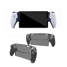 (Black) Clear Case Compatible with PS Portal Gaming Handheld, Ultra Thin Hard PC Anti-Scratch Protective Cover, Not Easy to Yellow