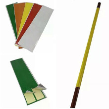 12 pegatinas de papel para flechas de tiro con arco, para eje de flecha de carbono, pegatinas coloridas,