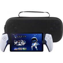 (Black) PS Portal Carrying Case, Portable Travel Carrying Case Pouch For PS Portal Gaming Handheld, PS Portal Accessories