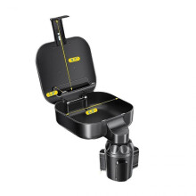 Car Seat Cup Holder Storage Universal Adjustable Car Back Seat Organizer for Kids, Car Seat Snack Tray and Tablet Mount for Child Car Seat