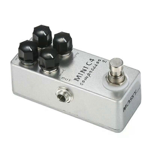 A57T MOSKY Audio MINI C4 Compressor Πεντάλ Εφέ Κιθάρας True Bypass