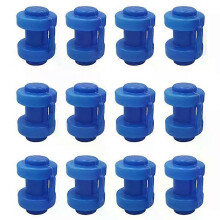 12 Pcs Trampoline Caps 25 Mm Trampoline End Caps For Attaching The Safety Net To The Net Poles Of The