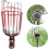 Fruit Picker Tool, 160cm Apple Picker Pole with Basket Adjustable, Long Handle, Fruits Catcher Tree Picker 3