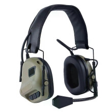 Cuffie tattiche militari senza pickup audio, versione con riduzione del rumore, da indossare sulla testa,