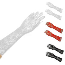 Guantes elegantes ultrafinos largos de verano para mujer, para conducir, ciclismo, sexys, con protección