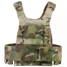 FCPC Gilet tattico Ferro Airsoft Plate Carrier leggero pieghevole traspirante portatile da caccia con