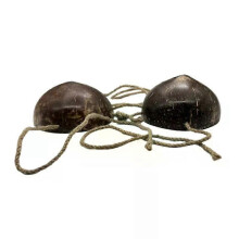 Haut en coquille de noix de coco Soutien-gorge en noix de coco Haut en noix de coco Accessoires de mariage