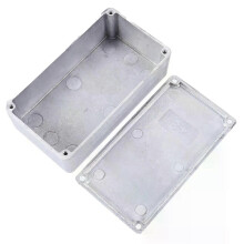 Boîtier en aluminium pour pédale d'effets de guitare, boîtier métallique pour pédale de guitare, électronique,