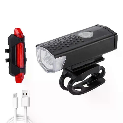 Φως μπροστινού ποδηλάτου με φόρτιση USB, λάμπα φωτισμού υψη