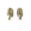MXLD 2 τεμάχια μεταλλικό παιχνίδι 6 πλευρών με περιστροφές 2