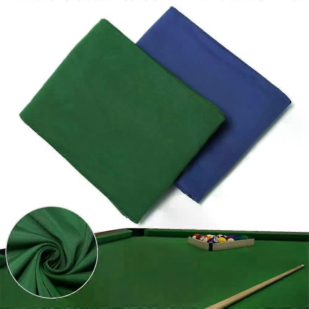 Housse de table de billard simple face en nylon et laine peignée pour sports de salle