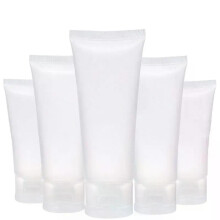 50Pcs/lot Clear Plastic Soft Tubes 15ml 20ml 30ml 50ml 100ml Empty Cosmetic Cream Emulsion Lotion Packaging