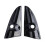 Για Smart 453 Fortwo Forfour Αξεσουάρ Ηχείου Pillar Audio Διακόσμηση Πάν 1