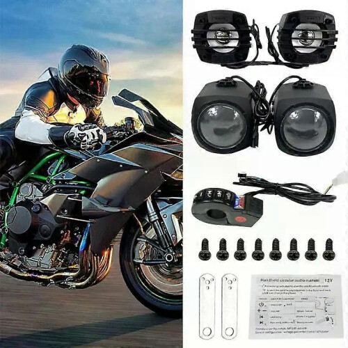 Ηχείο Bluetooth μοτοσικλέτας 12-80V Universal HiFi Sound Stereo μοτοσικλέτ