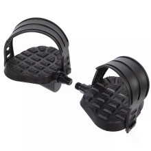 Pédales en plastique pour vélo d'intérieur, accessoires de vélo résistants à l'abrasion, pédales de