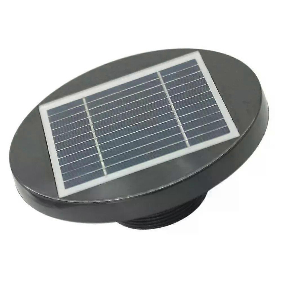 Ventilateur de toit à énergie solaire sans fil, 5 V, 2 W, pour bateau, camping-car, serre, abri de jardin,