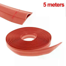 (5MGrey)Floor Transition Strip 5M Adhesive Carpet Edge Strip Seamless Floor Transition Long-lasting