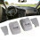 Για Chevrolet Spark 2011 2012 2013 2014 2015 Κλιπ σκίαστρου αυτοκινήτου γ 1